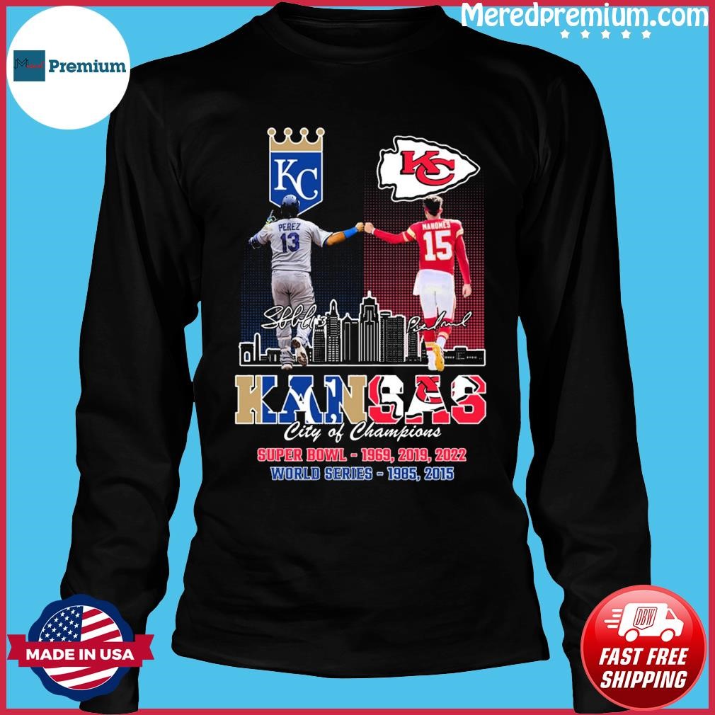 Patrick mahomes and perez Kansas city 2023 signatures shirt, hoodie,  sweater, long sleeve and tank top