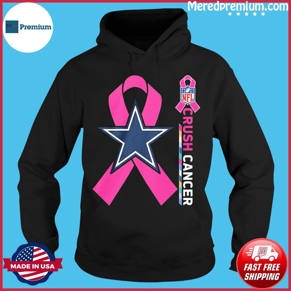 Dallas Cowboys NFL Crush Cancer shirt, hoodie, sweater, long sleeve and  tank top