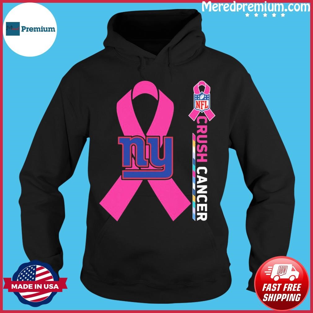 Original New York Giants NFL Crush Cancer 2023 shirt, hoodie, sweater, long  sleeve and tank top