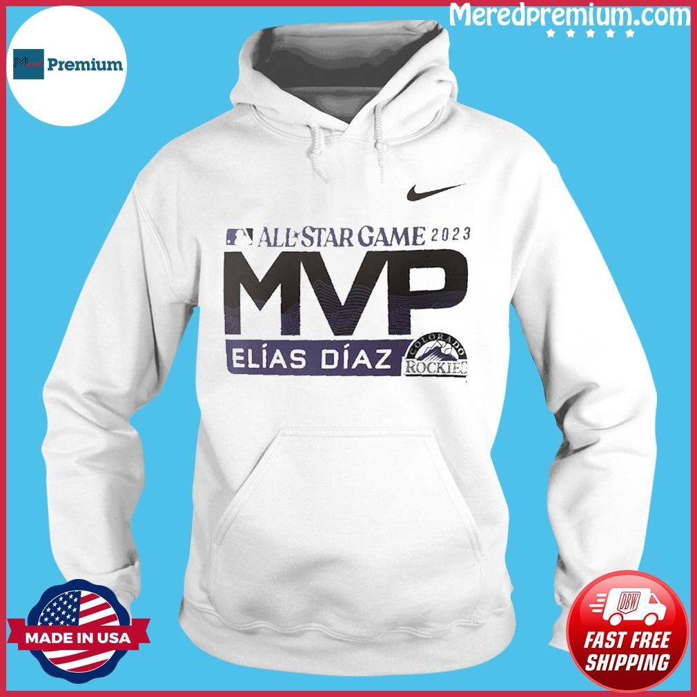 Elias Diaz Nike 2023 MLB All-Star Game MVP shirt, hoodie, sweatshirt and  tank top