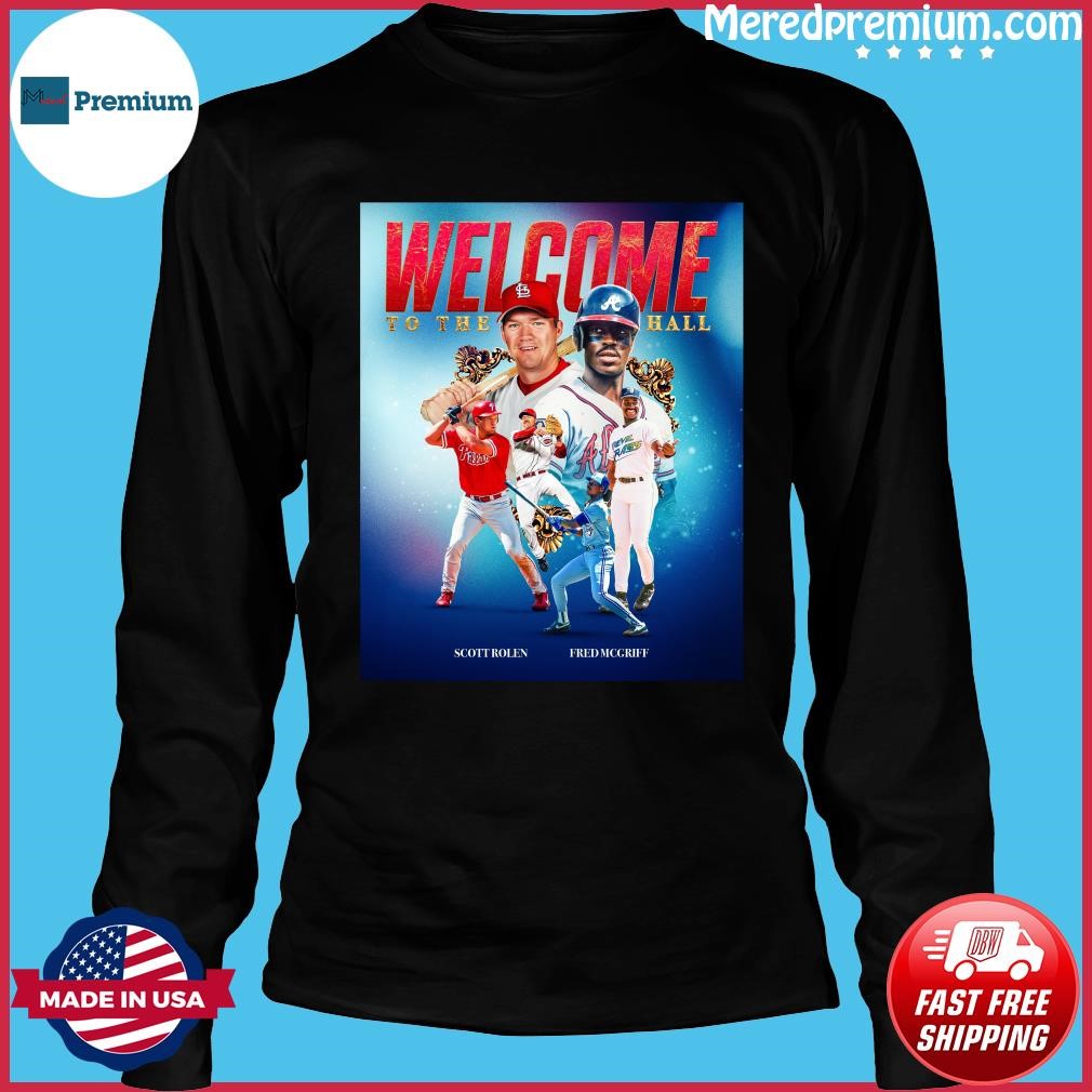 Original Fred Mcgriff Atlanta Braves Baseball Hall Of Fame Class Of 2023  T-shirt,Sweater, Hoodie, And Long Sleeved, Ladies, Tank Top