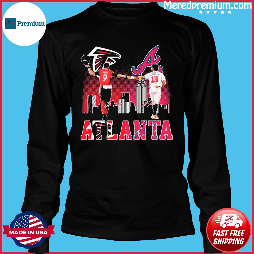 Atlanta Falcons Ridder And Braves Acuna Jr City Champions shirt, hoodie,  sweater and long sleeve