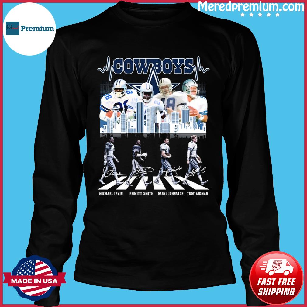 Funny Dallas Cowboys Skyline Team Players Signatures Shirt, hoodie,  sweater, long sleeve and tank top