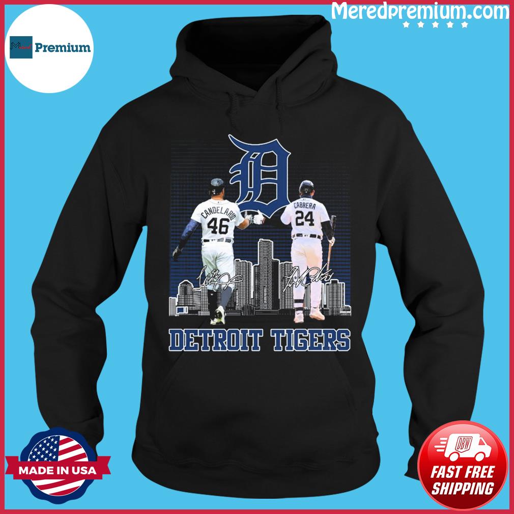 Detroit Tigers Skyline Jeimer Candelario And Miguel Cabrera Signatures  Shirt - Teespix - Store Fashion LLC