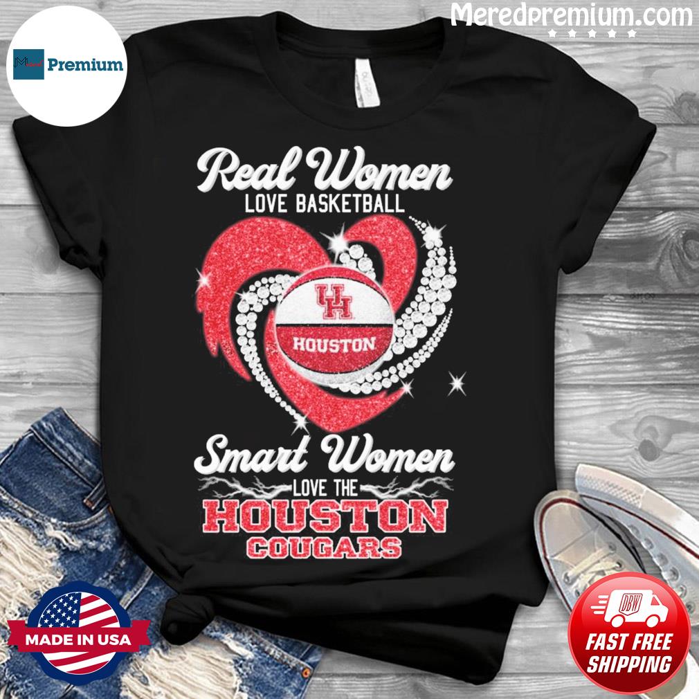 Official real Women love basketball Smart women love the Houston