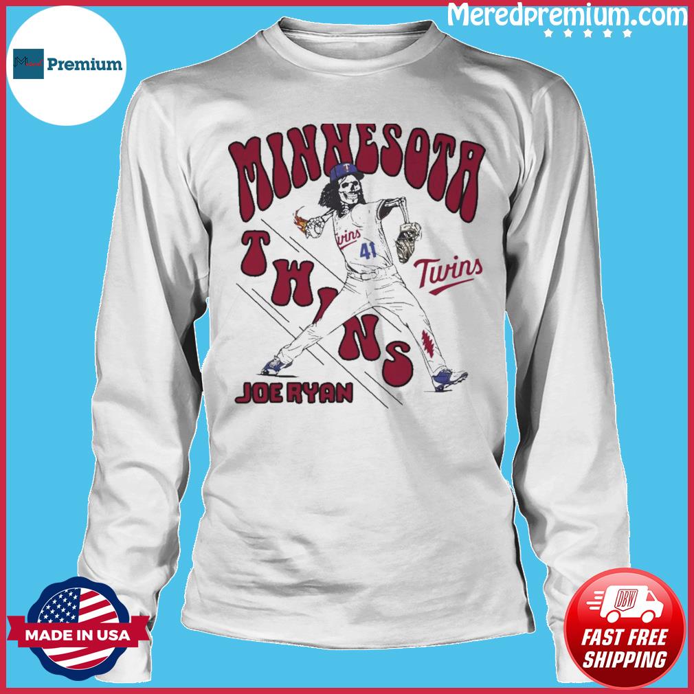 Official Skeleton Joe Ryan Minnesota Twins T-shirt