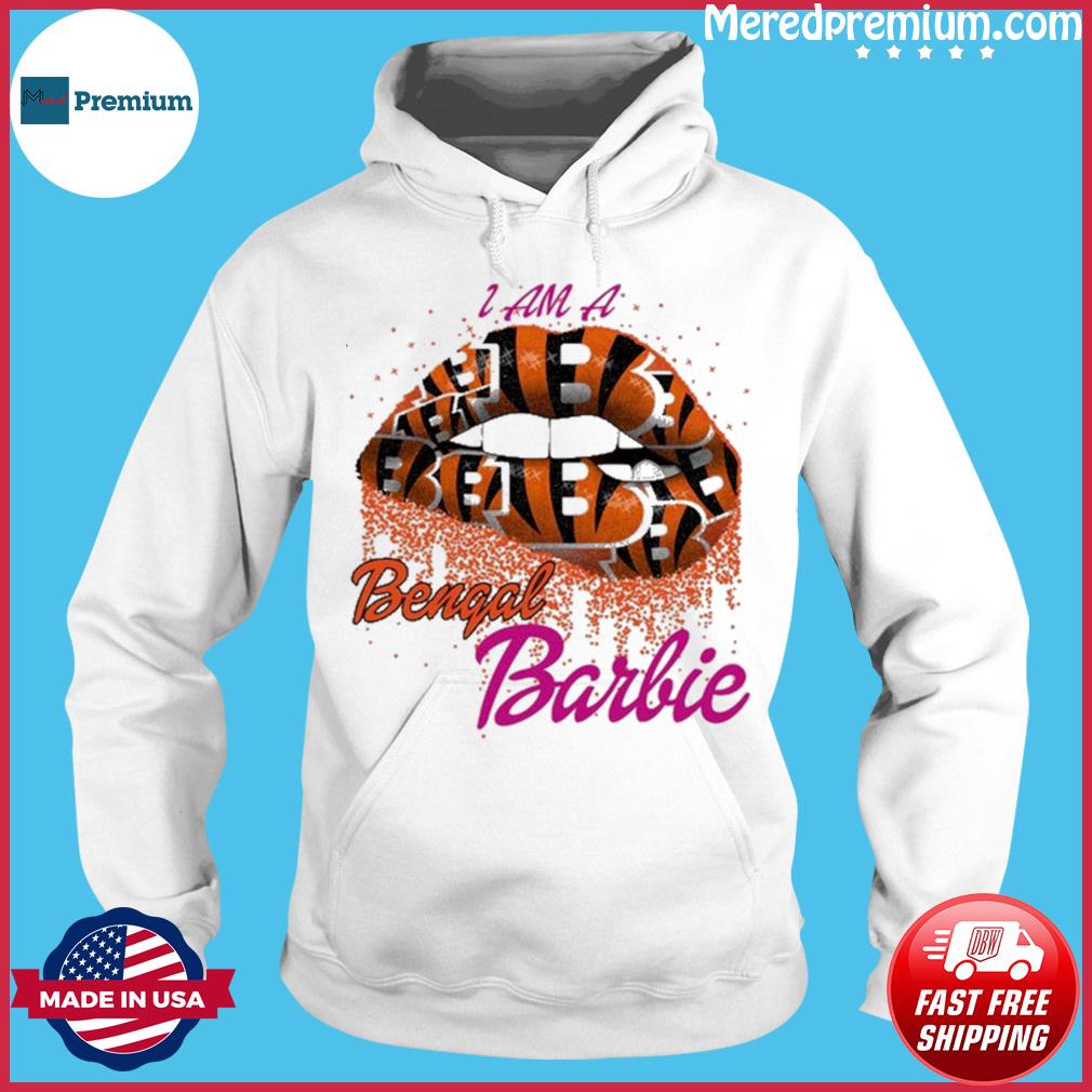 Official cincinnati Bengals Barbie Shirt, hoodie, sweater, long sleeve and  tank top