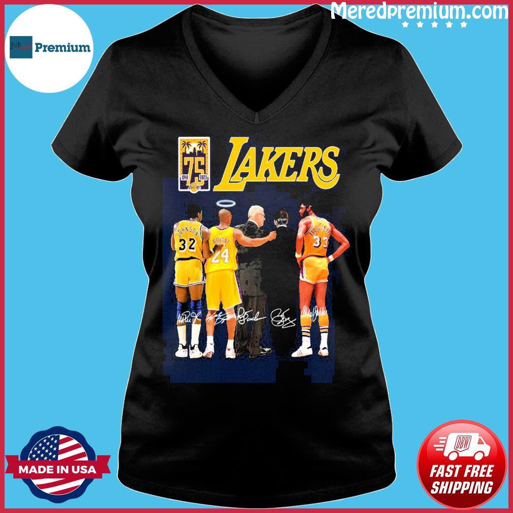 Los Angeles Lakers 75 Years Memories Shirt, hoodie, sweater, long sleeve  and tank top