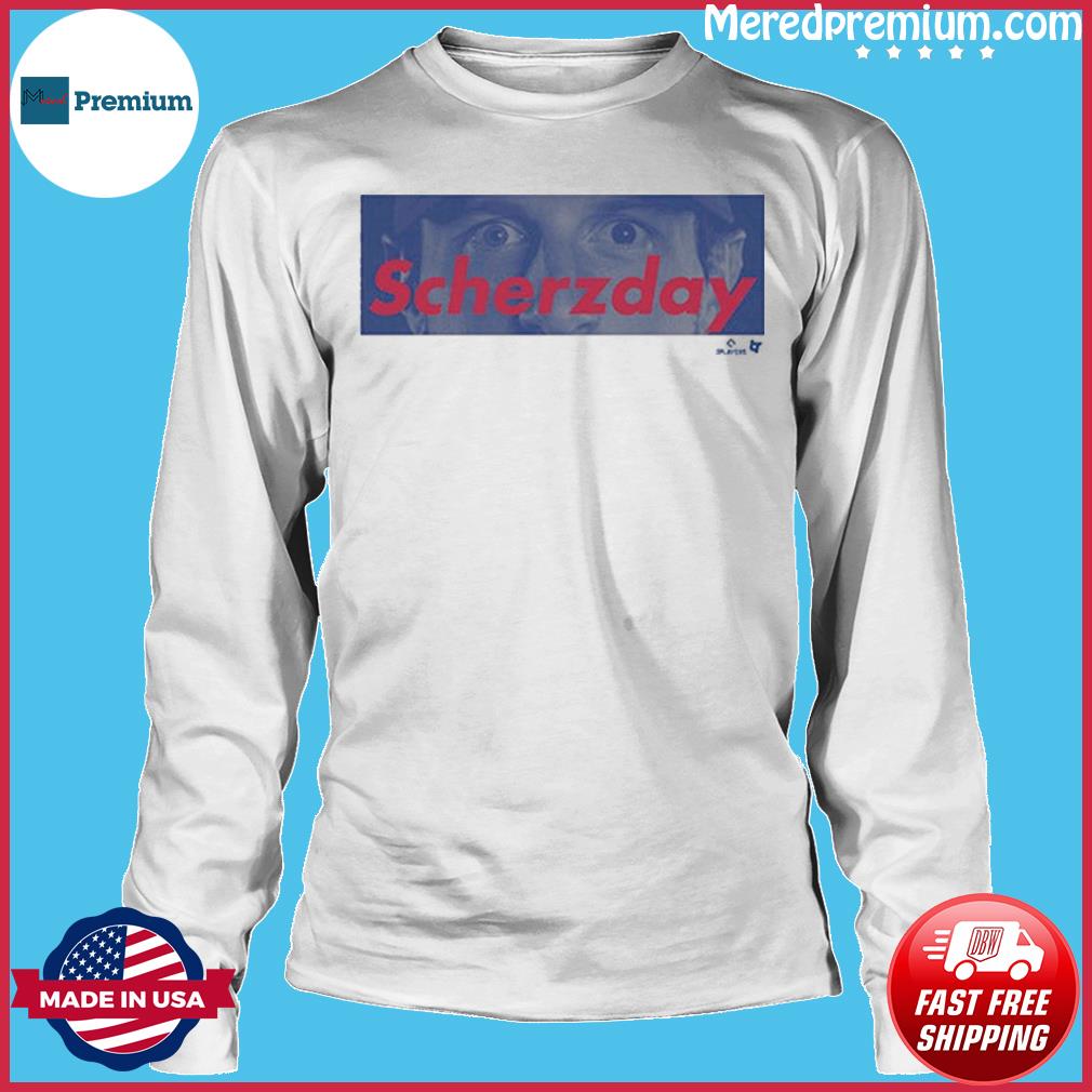 Max Scherzer Scherzday Texas Rangers Shirt, hoodie, sweater, long