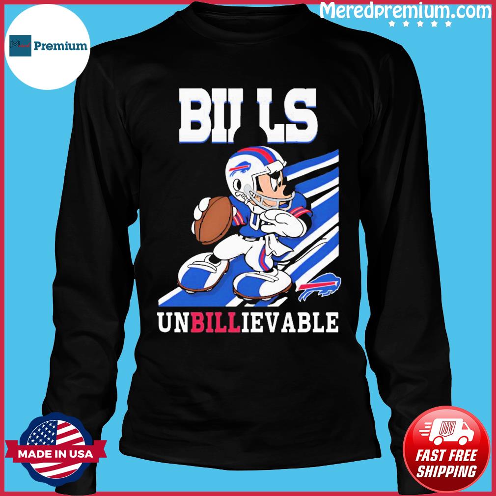 Mickey Mouse Buffalo Bills Unbillievable T-Shirts, hoodie, sweater, long  sleeve and tank top