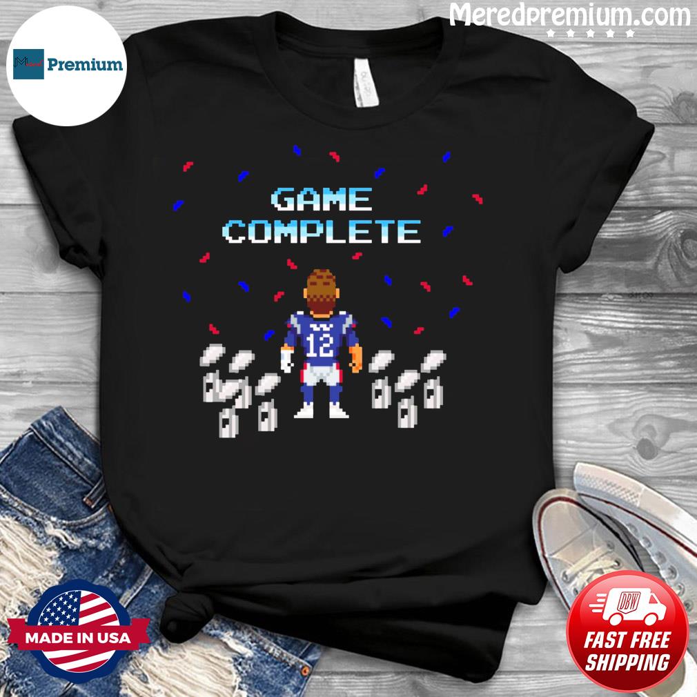 New England Patriots Tom Brady Game Complete Pixel Shirt, hoodie, sweater,  long sleeve and tank top