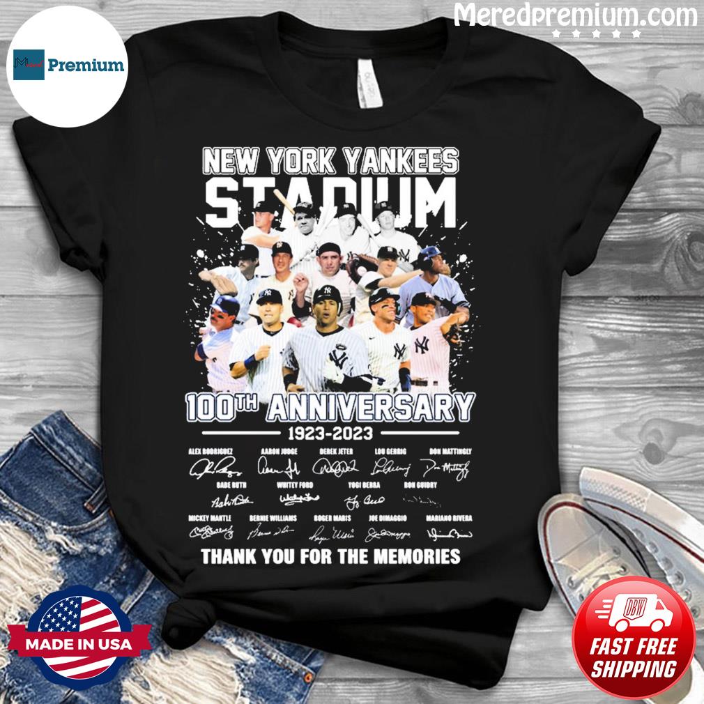 100th Anniversary 1923-2023 New York Yankees Stadium Shirt, hoodie,  sweater, long sleeve and tank top