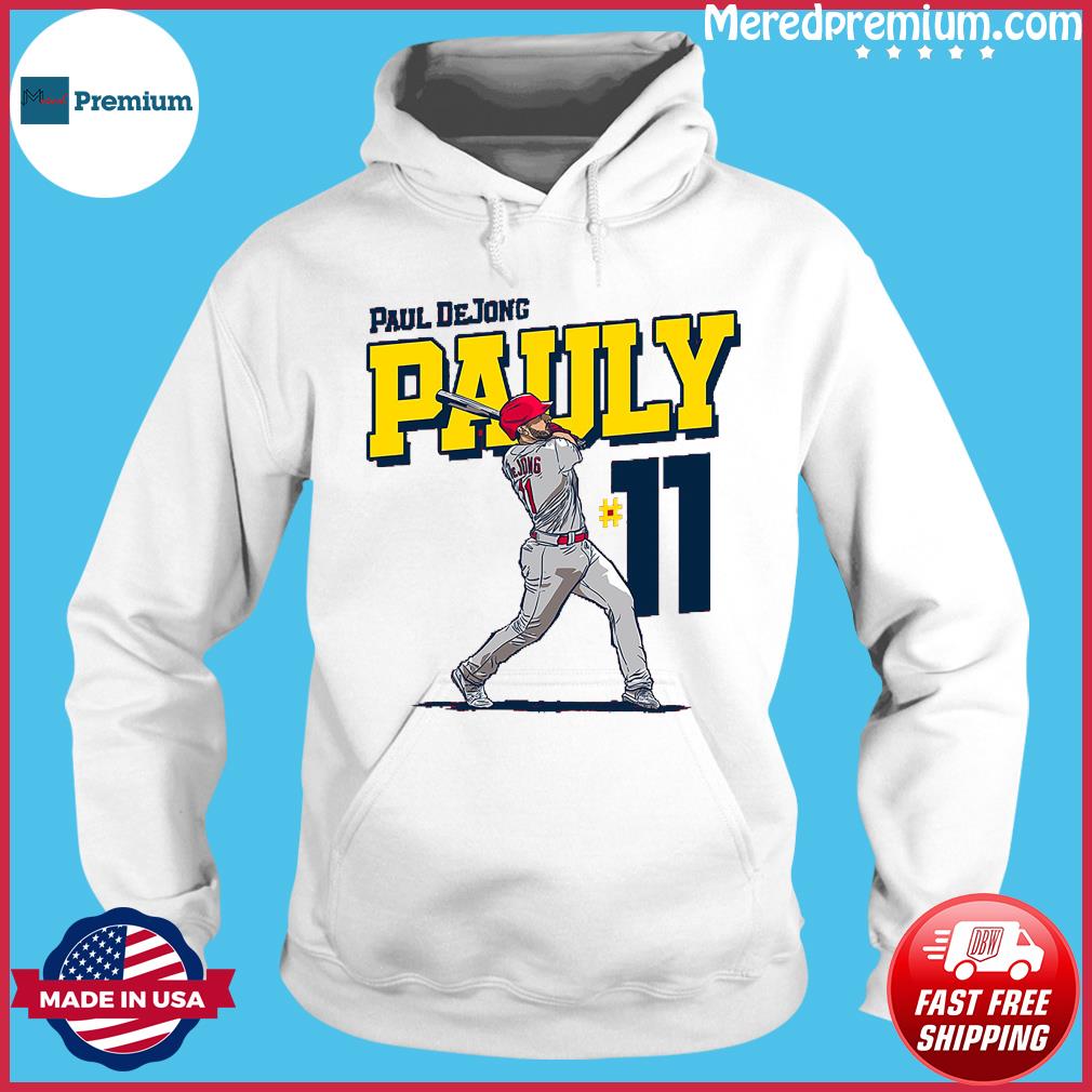 Official Pauly Paul Dejong St Louis Cardinals Shirt, hoodie, longsleeve,  sweatshirt, v-neck tee
