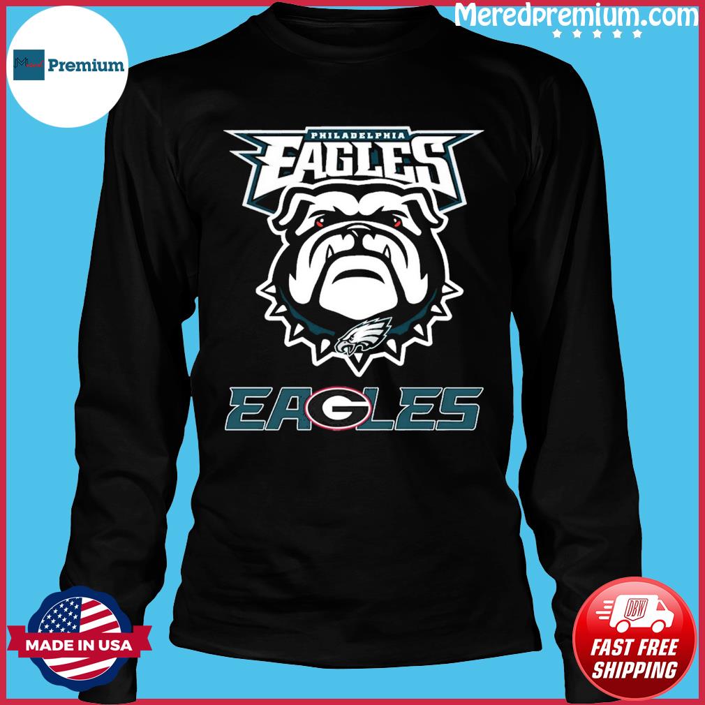 Philadelphia Eagles Bulldogs Georgia Bulldogs Player Logo Football Poster  Sport Shirt, hoodie, sweater, long sleeve and tank top