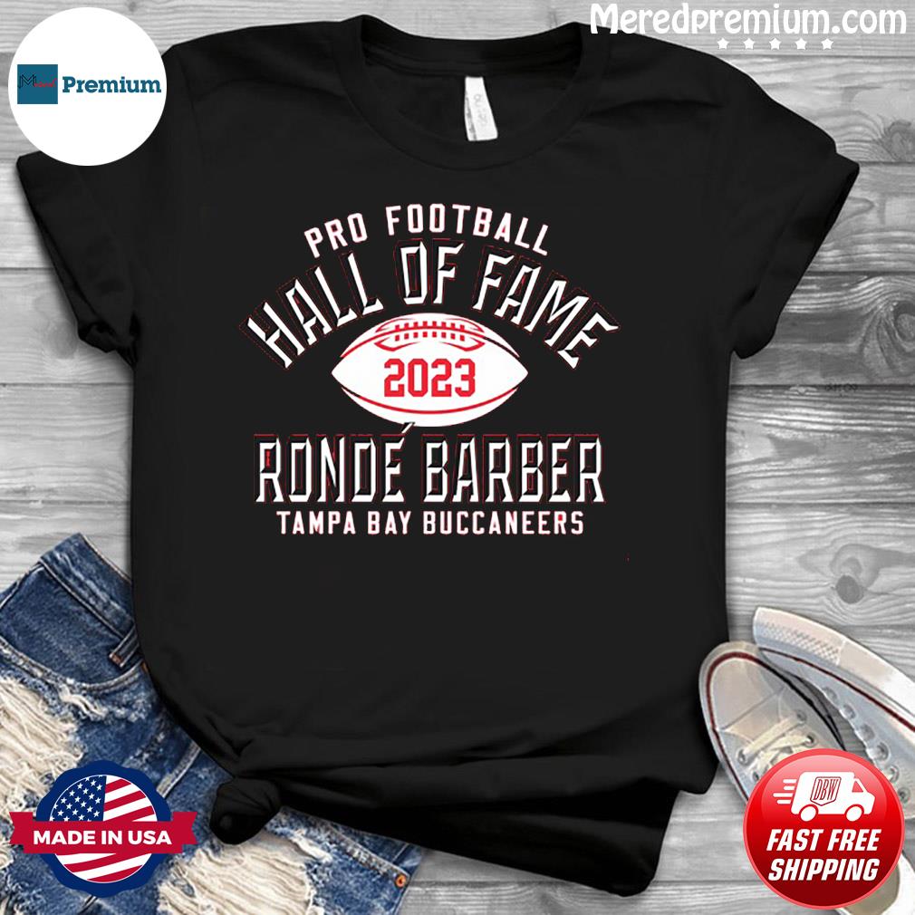 Tampa Bay Buccaneers Ronde Barber Shirt, hoodie, longsleeve, sweatshirt,  v-neck tee