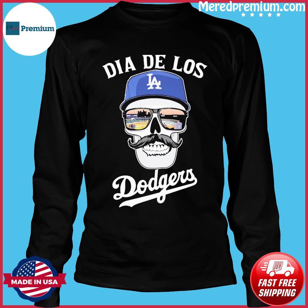 Best los Angeles Dodgers dia de Los Dodgers skull women shirt, hoodie,  sweater, long sleeve and tank top