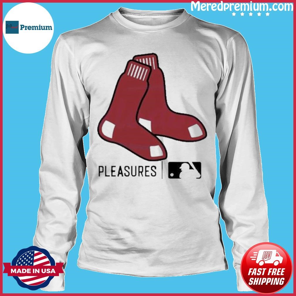 Boston Red Sox Logo Pleasures Shirt, hoodie, sweater, long sleeve and tank  top