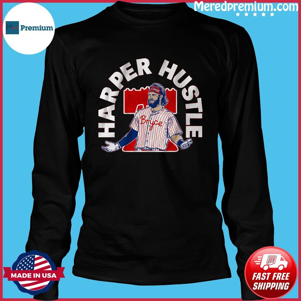 Bryce Harper Hustle shirt, hoodie, sweater, long sleeve and tank top