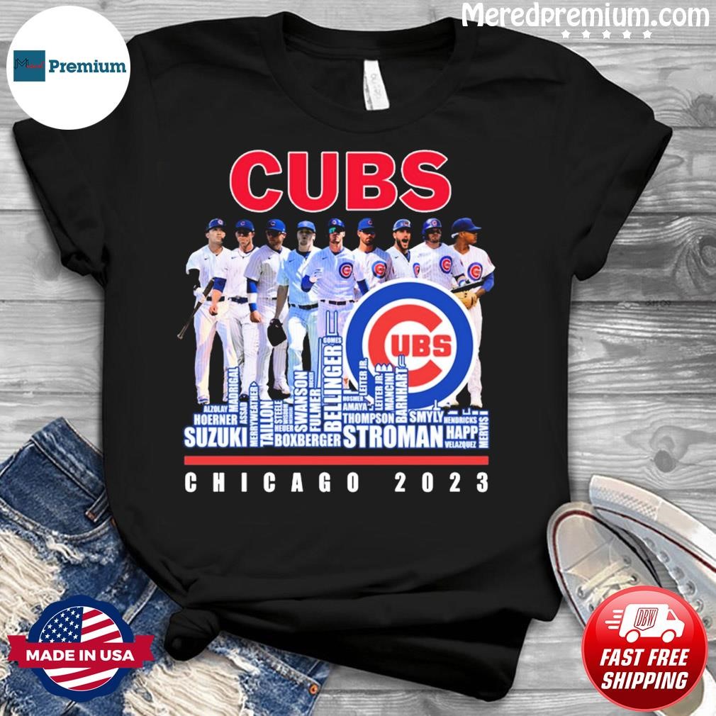 Official Chicago Cubs Skyline Players Name 2023 Shirt, hoodie