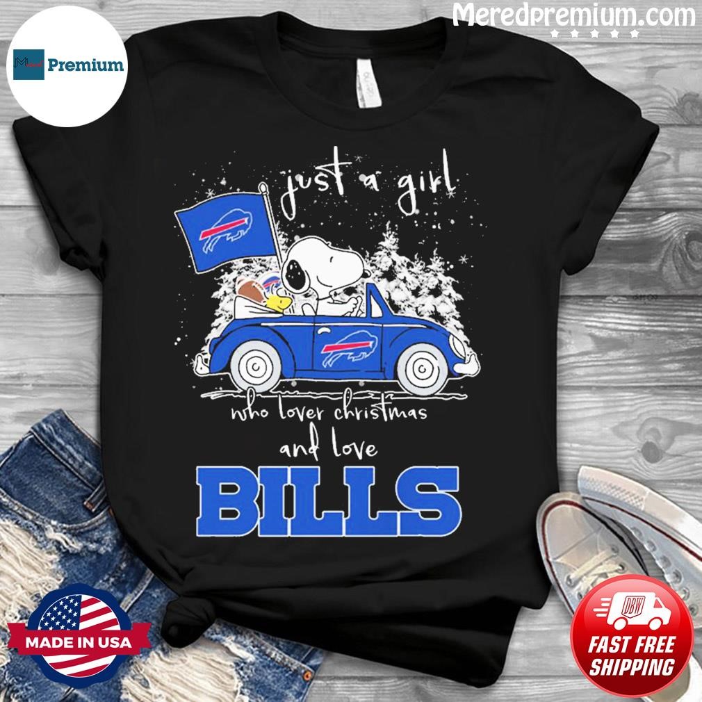 Snoopy The Peanuts Cheer For The Buffalo Bills Nfl Men Women T-Shirt