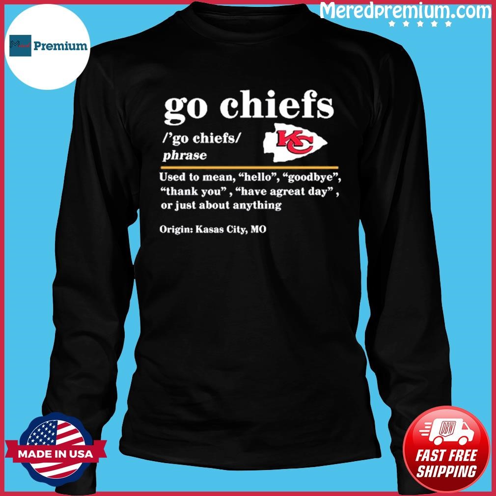 NFL Kansas City Chiefs Men's Transition Black Long Sleeve T-Shirt - S