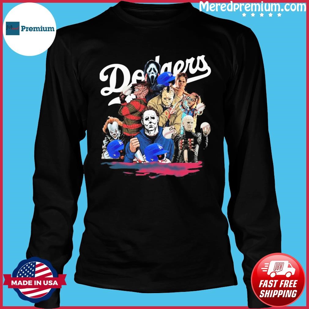 Los Angeles Dodgers Halloween T-Shirt, hoodie, sweater, long