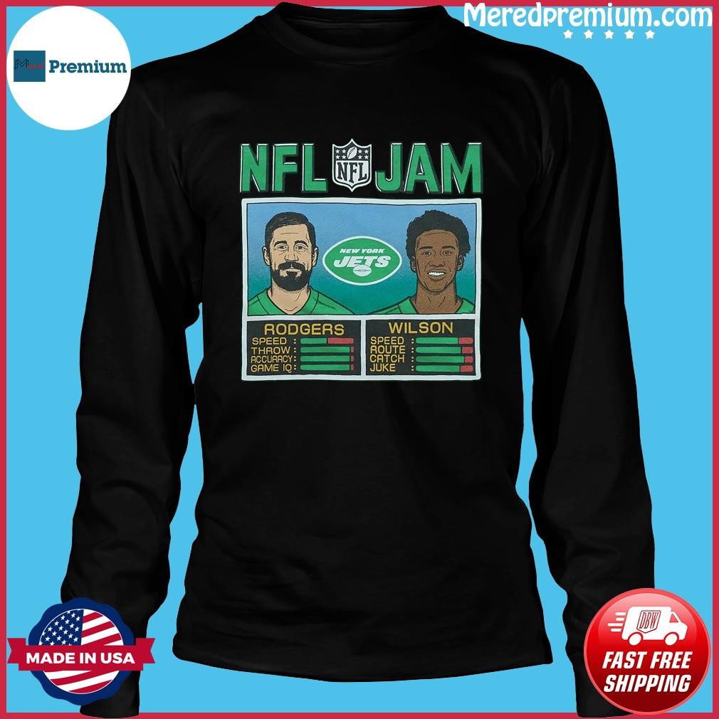 Nfl Jam New York Jets Rodgers And Wilson Shirt, hoodie, sweater, long  sleeve and tank top