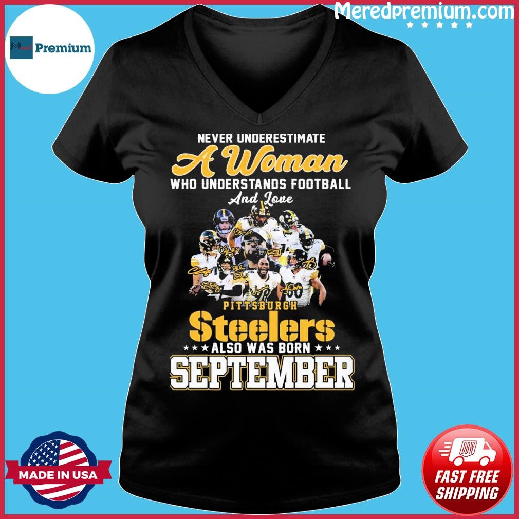 Pittsburgh Steelers Never Underestimate Dad Who Is Also A Steelers Fan Shirt