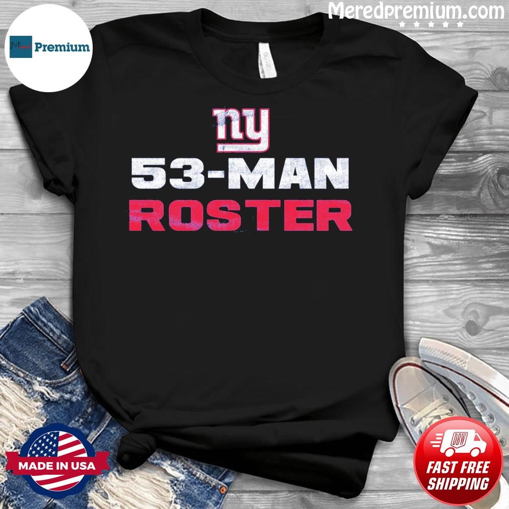 Funny new York Jets 53-Man Roster Shirt, hoodie, sweater, long