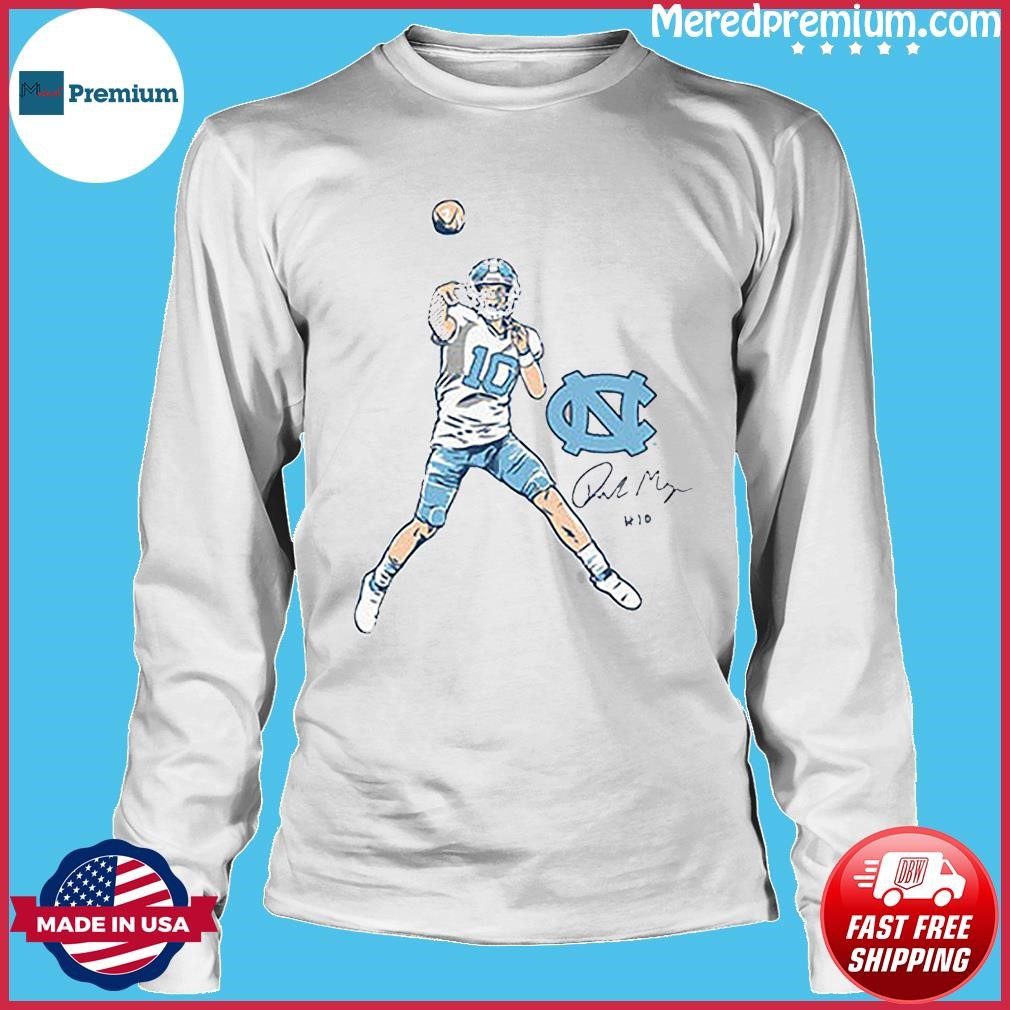 Drake Maye North Carolina Tar Heels signature shirt, hoodie