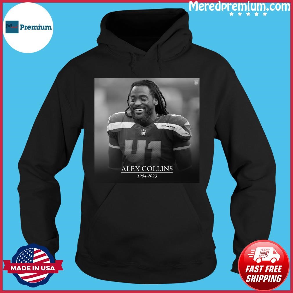 Alex Collins 1994 2023 Seattle Seahawks thank you for the memories shirt,  hoodie, sweater, long sleeve and tank top