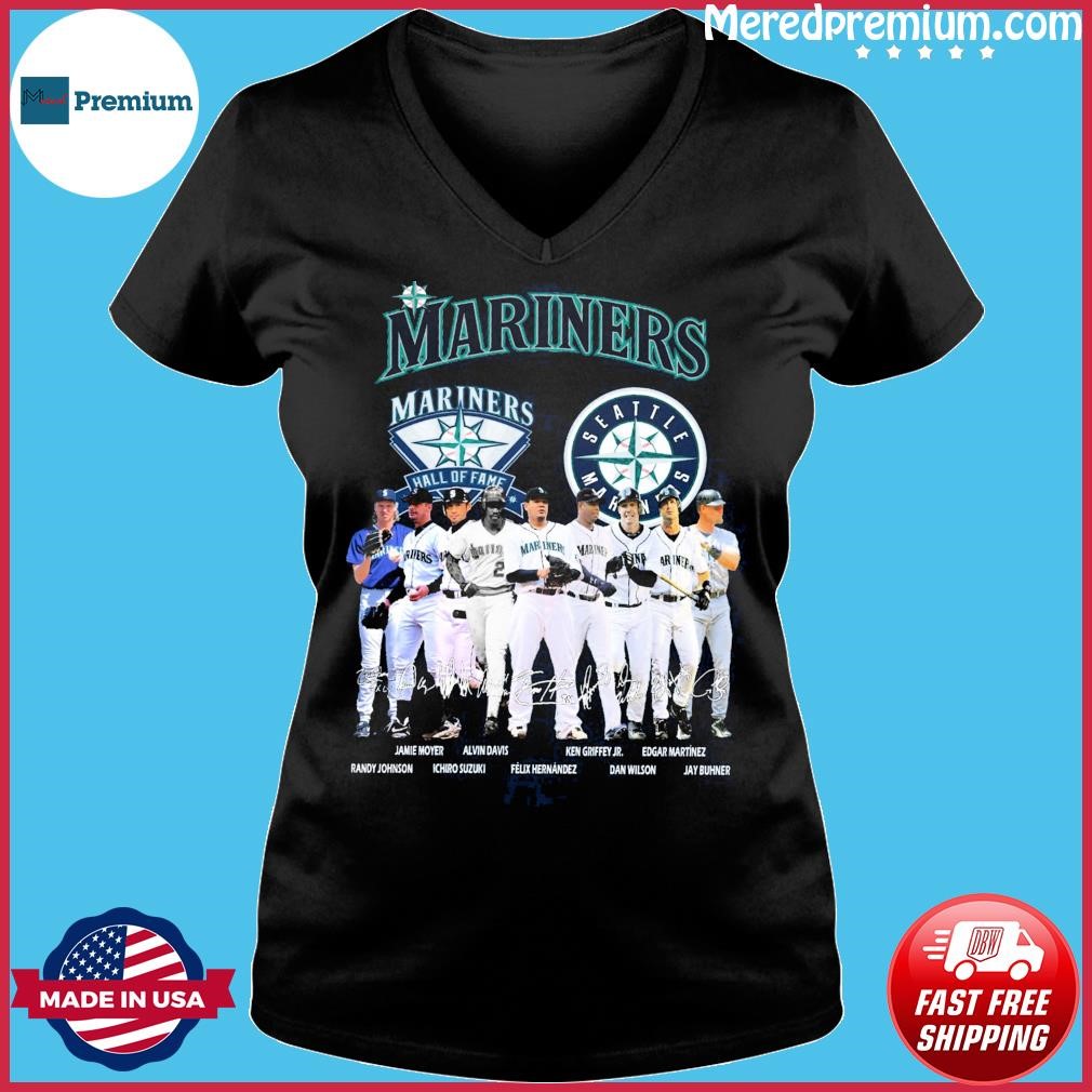 Seattle Mariners Legends Players Hall Of Fame Signatures Shirt, hoodie,  sweater, long sleeve and tank top