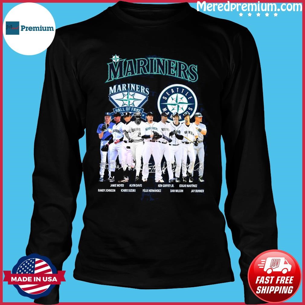 Seattle Mariners Hall of Fame names and signatures shirt, hoodie