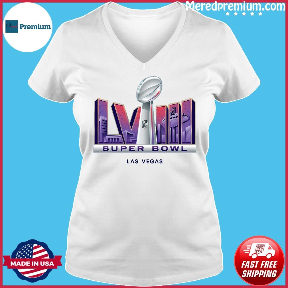 Super Bowl Lviii Las Vegas 2023-2024 Logo T-shirt,Sweater, Hoodie, And Long  Sleeved, Ladies, Tank Top