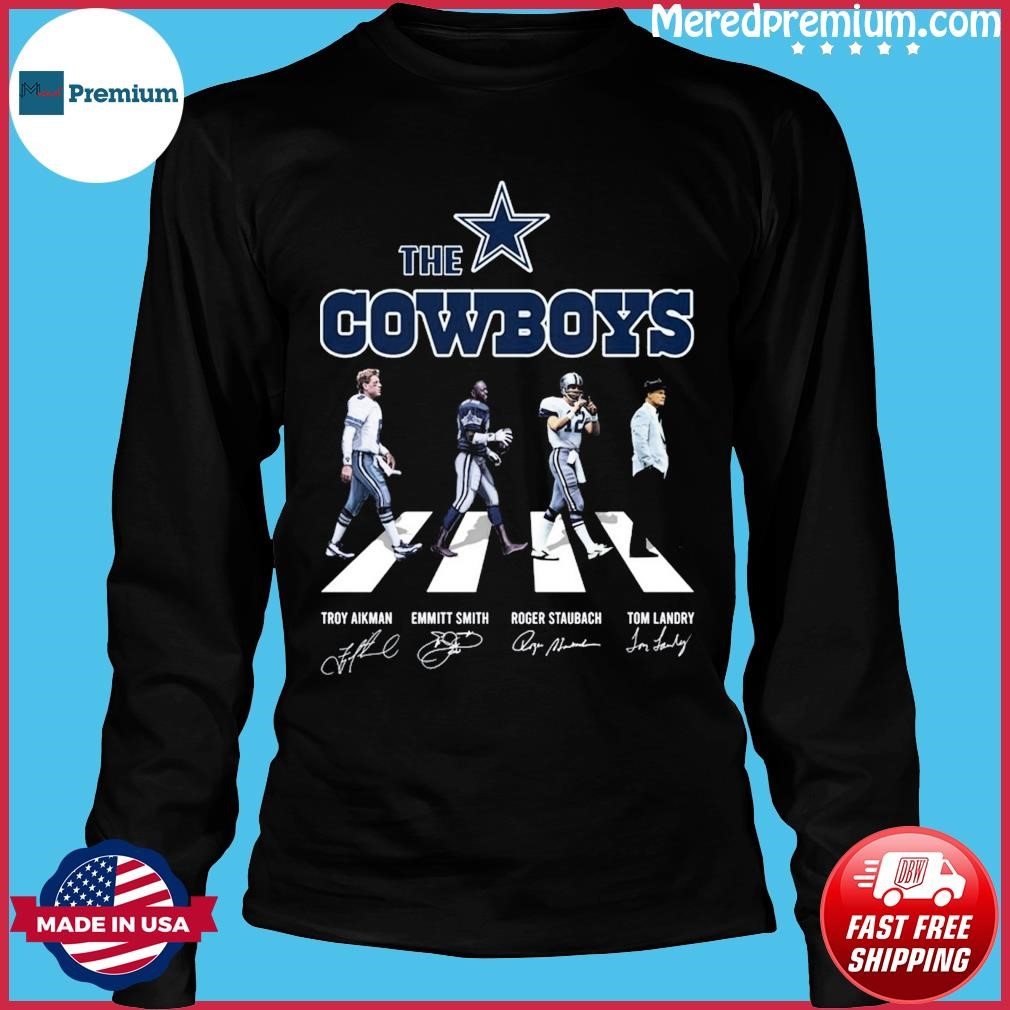 Troy Aikman Dallas Cowboys Black T-Shirt Christmas Gift For Men Women Dad  Mom