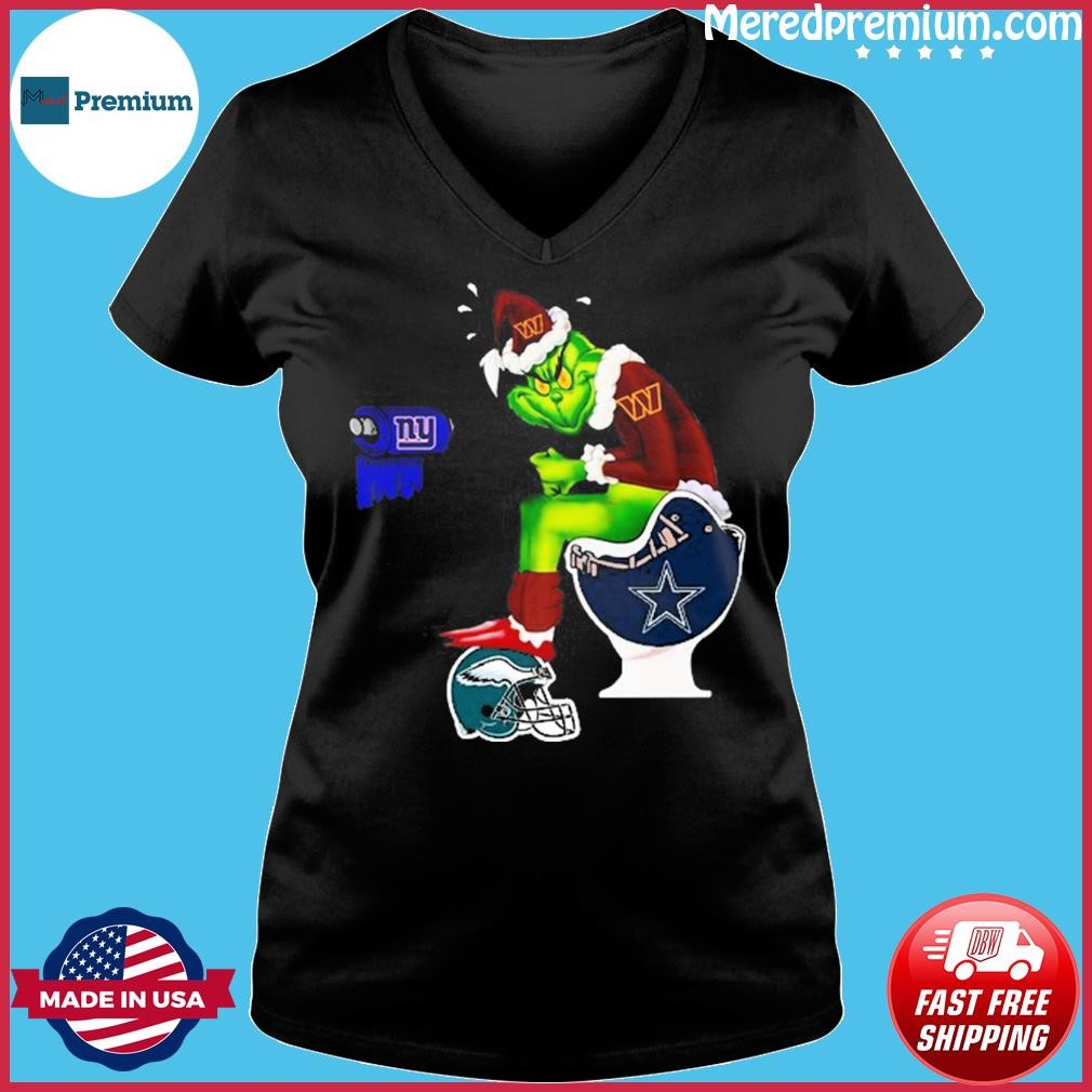 Funny The Grinch Washington Commanders Dallas Cowboys Shirt, hoodie,  longsleeve, sweatshirt, v-neck tee