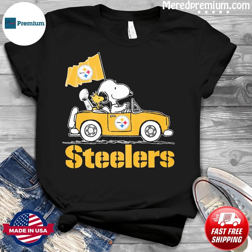 Snoopy and Woodstock Pittsburgh Steelers shirt, hoodie, sweater, long  sleeve and tank top