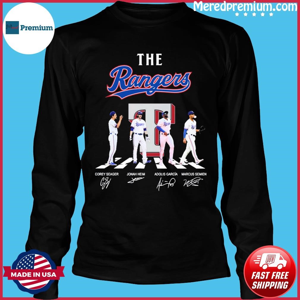 Original Texas Rangers Baseball Adolis Garcia Signature T-shirt,Sweater,  Hoodie, And Long Sleeved, Ladies, Tank Top