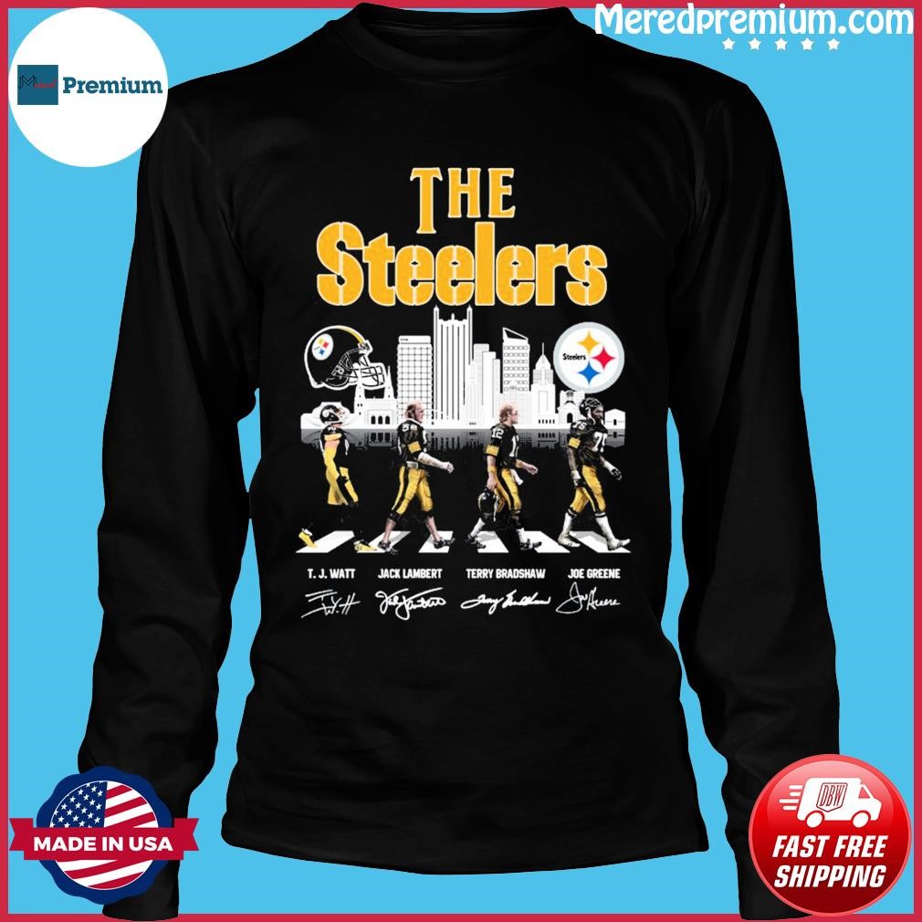 The Pittsburgh Steelers Football Abbey Road Signatures T-shirt,, hoodie,  sweater, long sleeve and tank top