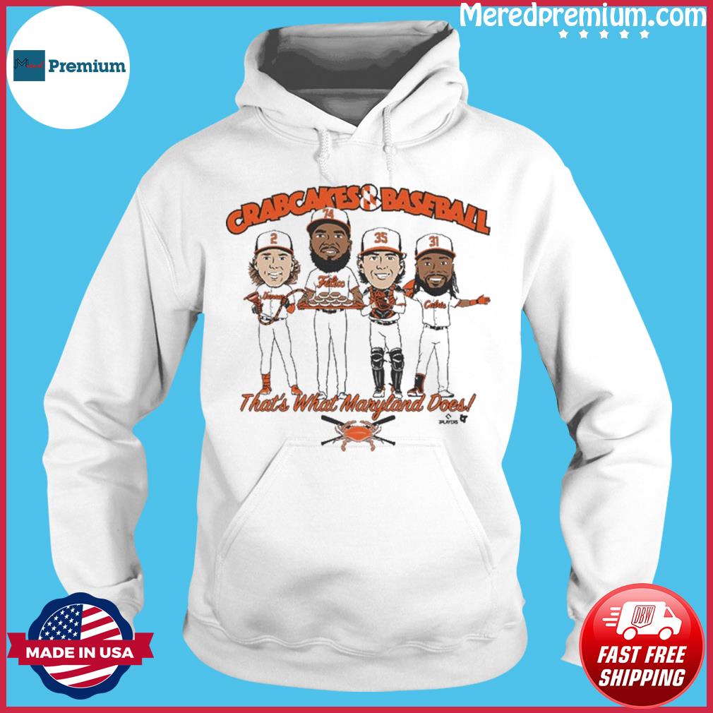 Baltimore Orioles crab cakes baseball flag shirt, hoodie, sweater, long  sleeve and tank top