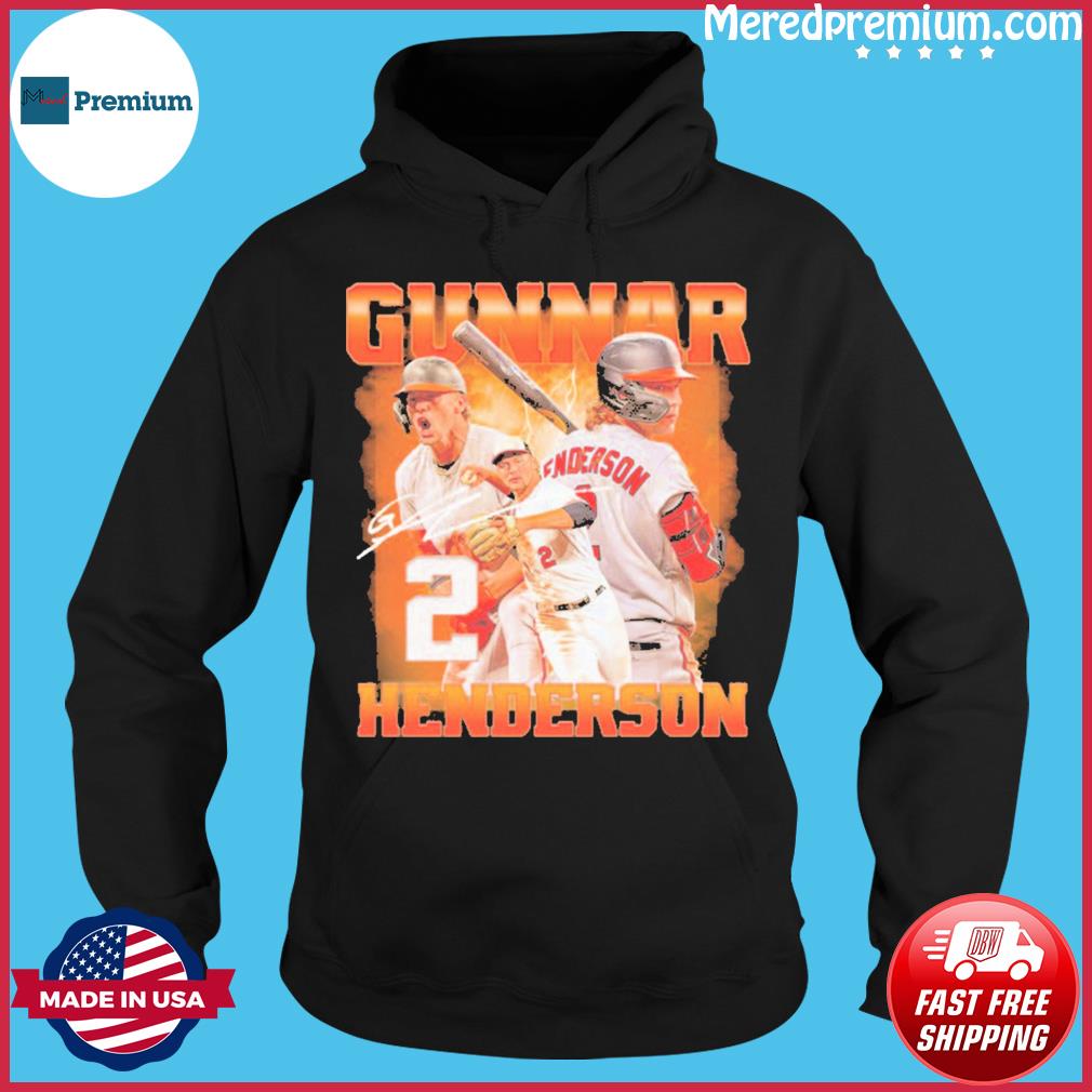 Baltimore Orioles Gunnar Henderson Signature Series Shirt - Guineashirt  Premium ™ LLC