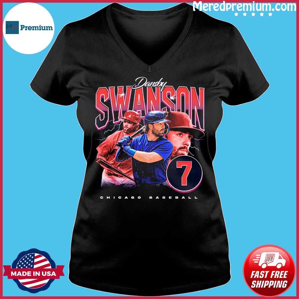 Dansby Swanson Chicago Cubs retro 90s Lightning shirt, hoodie, sweater,  long sleeve and tank top