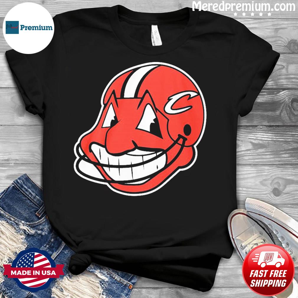 Long Live Chief Wahoo T Shirt  Cleveland Indians Vintage Logo