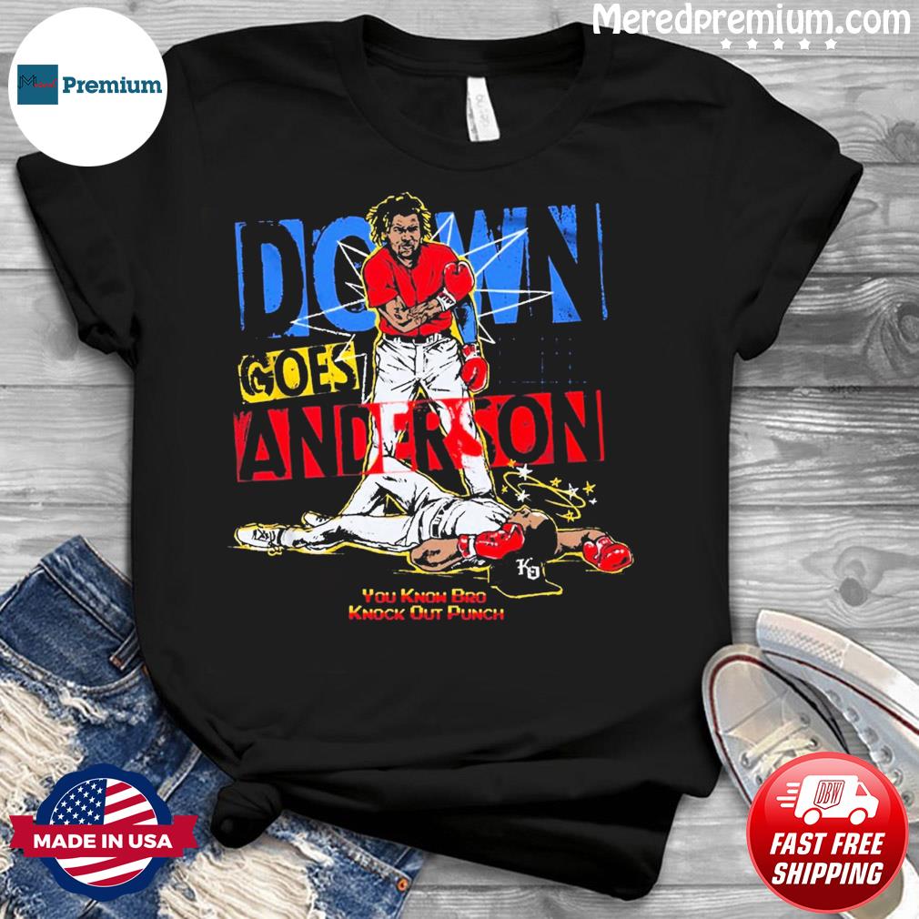 Down Goes Ko Shirt, Jose Ramirez Vs Tim Anderson Shirt,Funny Meme