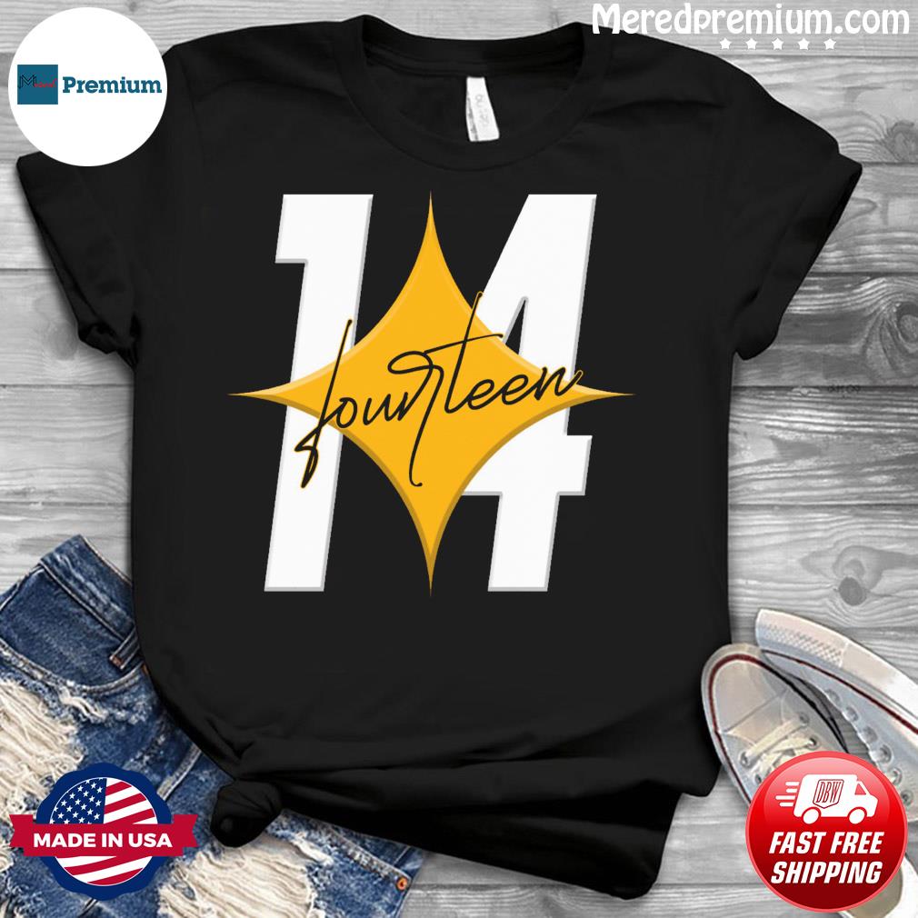 Fourteen 14 Pittsburgh Steelers shirt, hoodie, sweater, long sleeve and  tank top