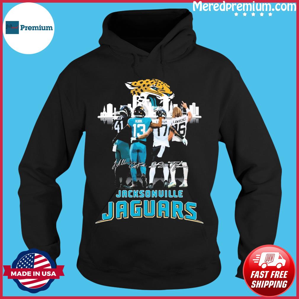 FREE shipping Number 16 Trevor Lawrence Jacksonville Jaguars shirt, Unisex  tee, hoodie, sweater, v-neck and tank top