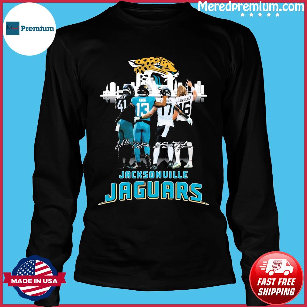 FREE shipping Number 16 Trevor Lawrence Jacksonville Jaguars shirt, Unisex  tee, hoodie, sweater, v-neck and tank top