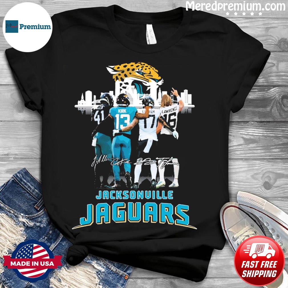 FREE shipping Number 16 Trevor Lawrence Jacksonville Jaguars shirt, Unisex  tee, hoodie, sweater, v-neck and tank top