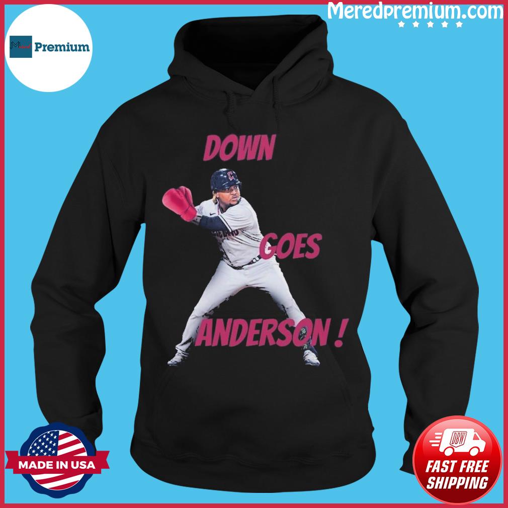 Down Goes Anderson Shirt Funny Meme Baseball Shirt Jose Ramirez