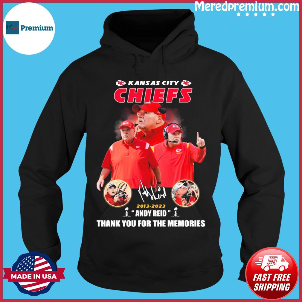 andy reid kansas city chiefs T-Shirt custom t shirts fitted t